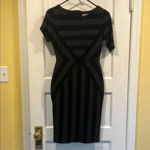 Sexy Maeve Black Striped Dress